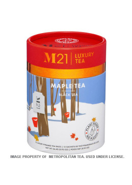 Canadian maple black tea