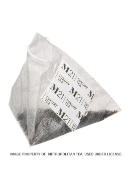 sachet pyramidal de thé à la crème d'érable