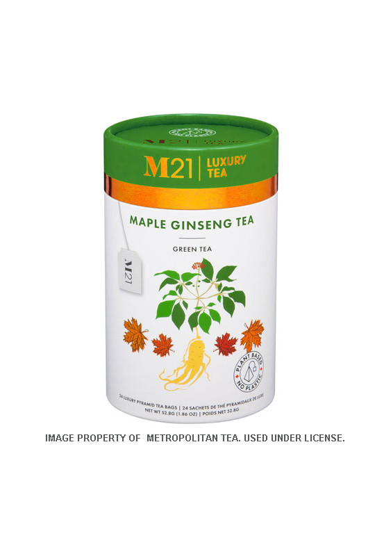 Té verde de ginseng de arce Té verde de ginseng de arce