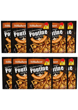 10 salsas poutine St Hubert