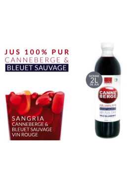 Jugo 100% arándano puro