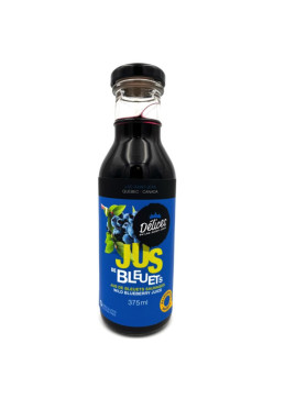 Wild bosbessensap uit Quebec