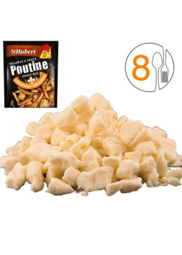 Poutine de queso para 8 personas