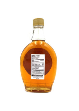 Handvat van ahornsiroopfles