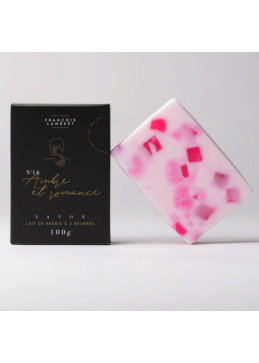 Jabón de leche de oveja ámbar y romance