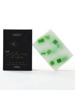Sea salt and aloe soap