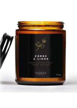 Soy candle with fresh cotton