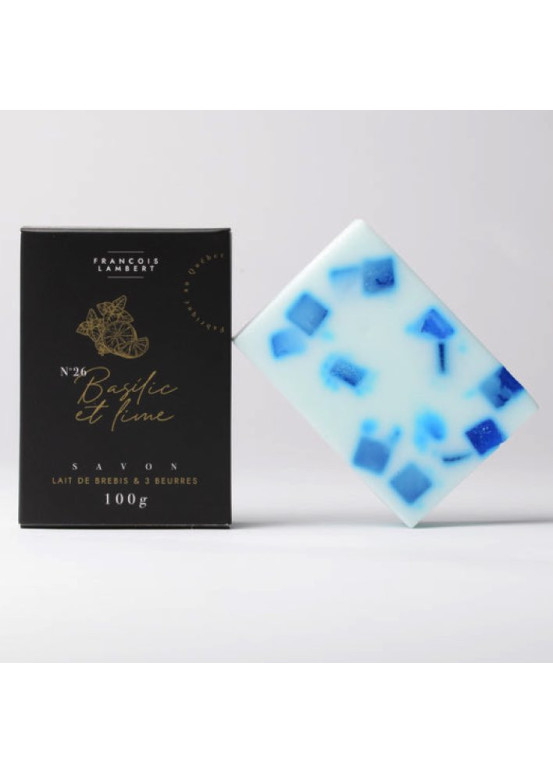 Savon au basilic et lime Savon au basilic et lime