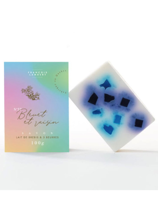 Soap with blueberry and grape aromas Soap with blueberry and grape aromas