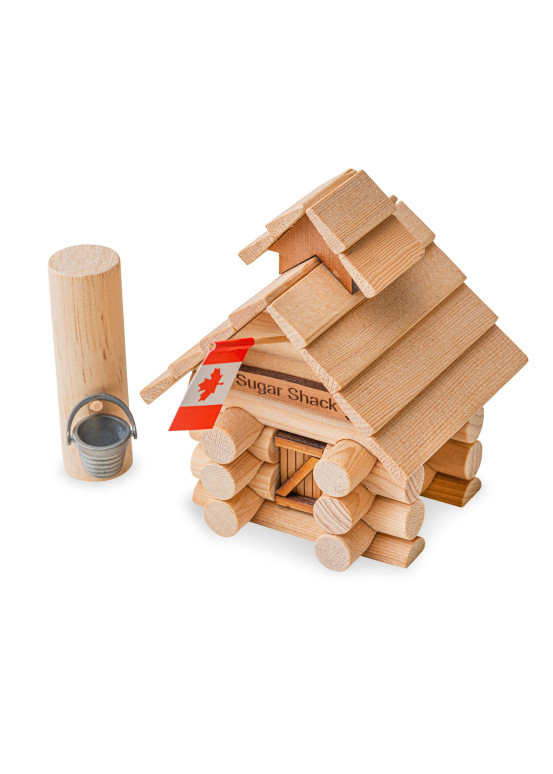 Zuckerhütte aus Holz Zuckerhütte aus Holz