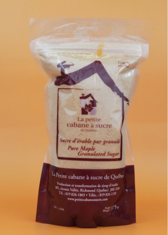 Fine granulated maple sugar Fine granulated maple sugar