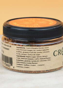 box of salmon spice from Quebec