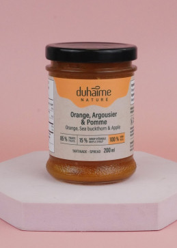 Orange sea buckthorn jam