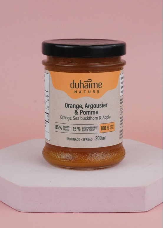 Confiture orange argousier Confiture orange argousier