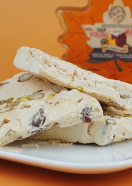 Nougat à l'érable du Canada