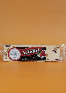 Turrón blando de arándanos