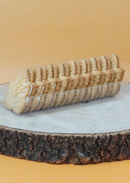 caja de galletas de hoja de arce