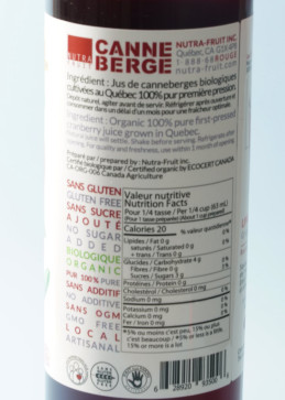 zoomgeconcentreerd biologisch saplabel
