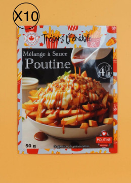 Pack de 10 salsas poutine de Canadá