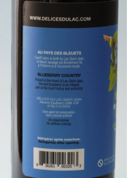 jus du lac saint Jean au bleuet