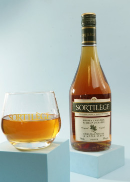 Whisky mágico con sirope de arce