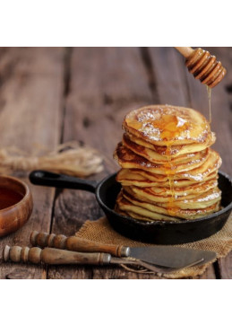 Amber maple syrup 250 ml in a jug