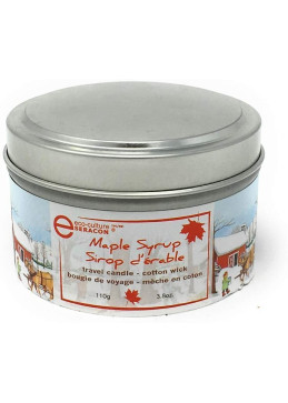 Bougie à l'érable de 110g