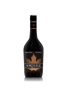 Crema de whisky hexagonal en una botella