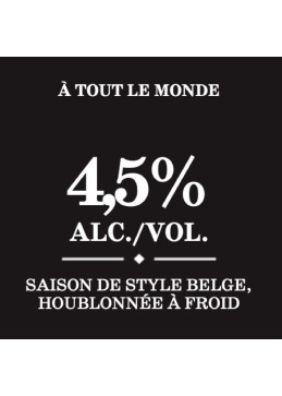 Unibroue beer technical sheet Everyone