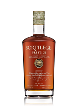 Spellige Prestige botella de whisky de 7 años de Canadá