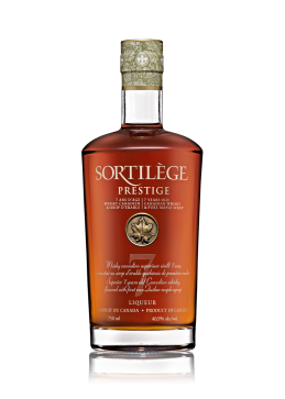 7 jaar oude prestige spell whiskyfles uit Canada