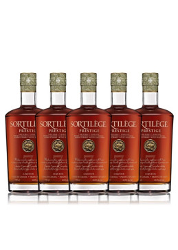 Pack de 5 whiskies sortilège prestige 7 años