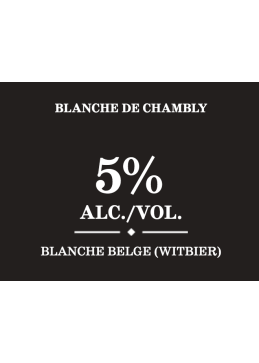 Chambly weißes technisches Blatt