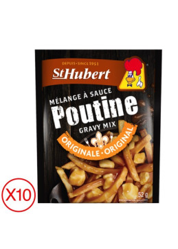 Bolsa de salsa poutine St Hubert por 10 unidades