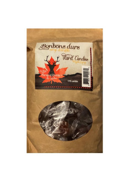 Caramelos duros de jarabe de arce