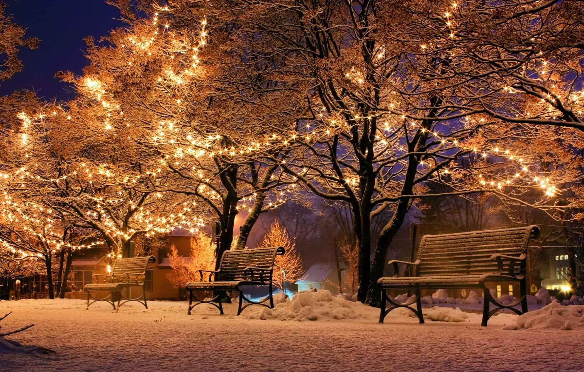 Les lumieres d’hiver au Canada