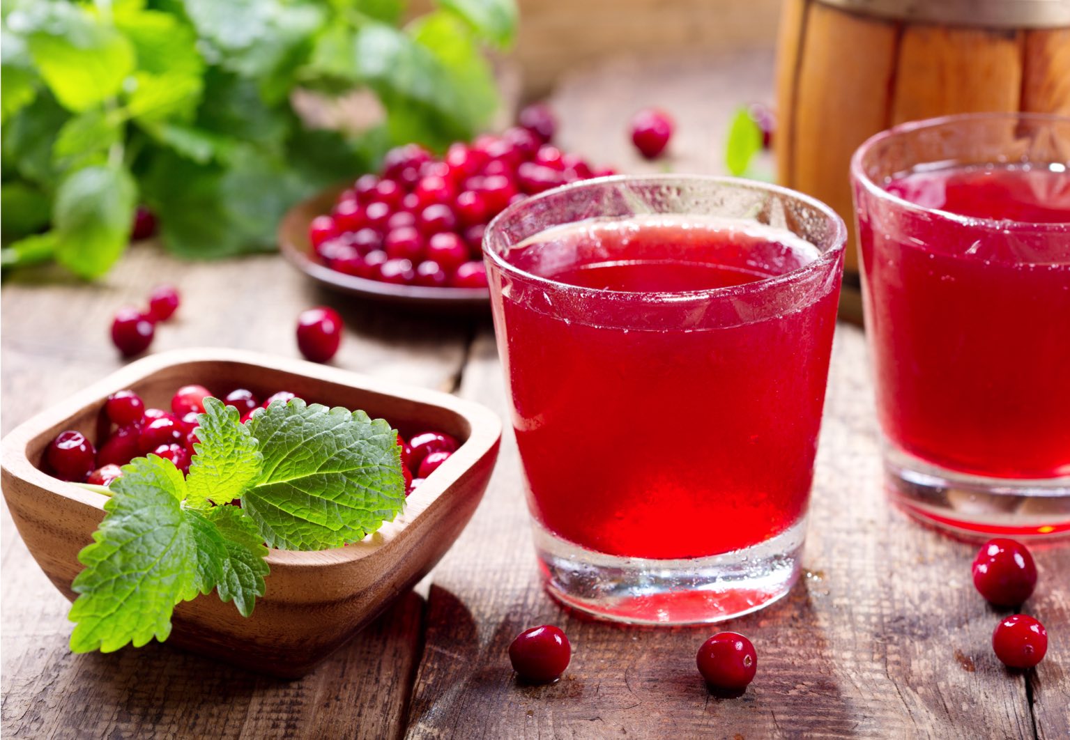 jus de canneberge