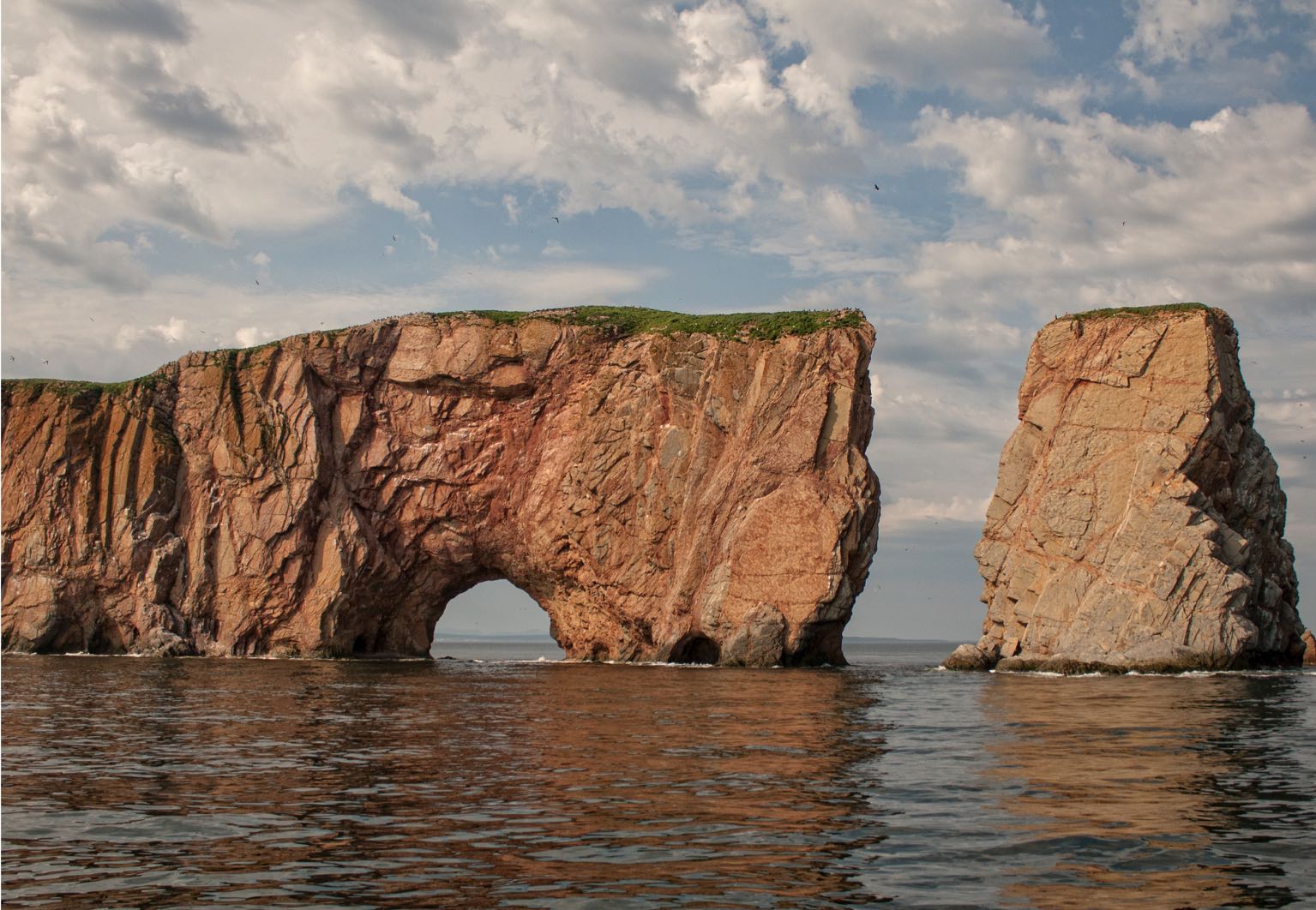 Rocher percé au Quebec