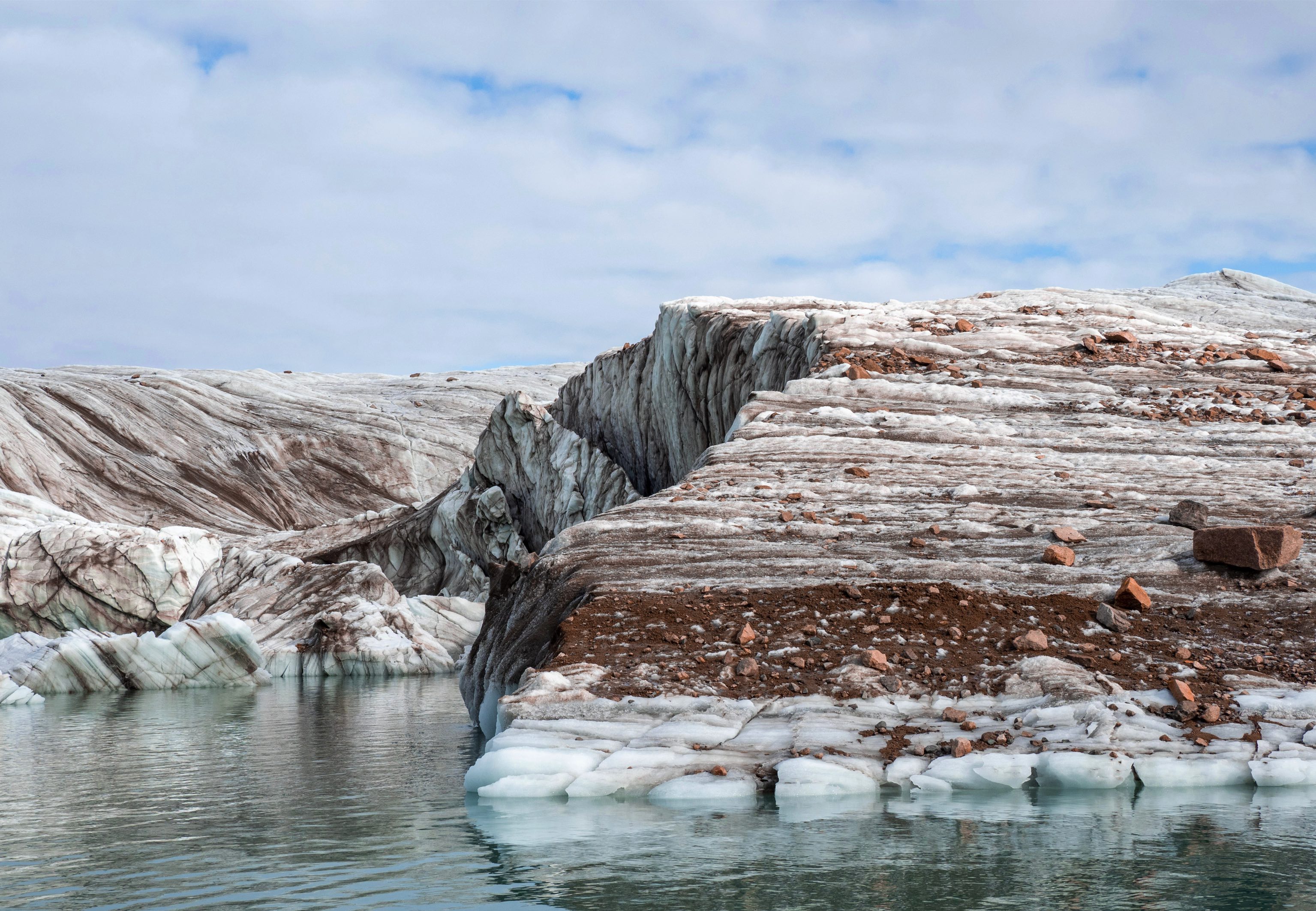 Glacier au Québec
