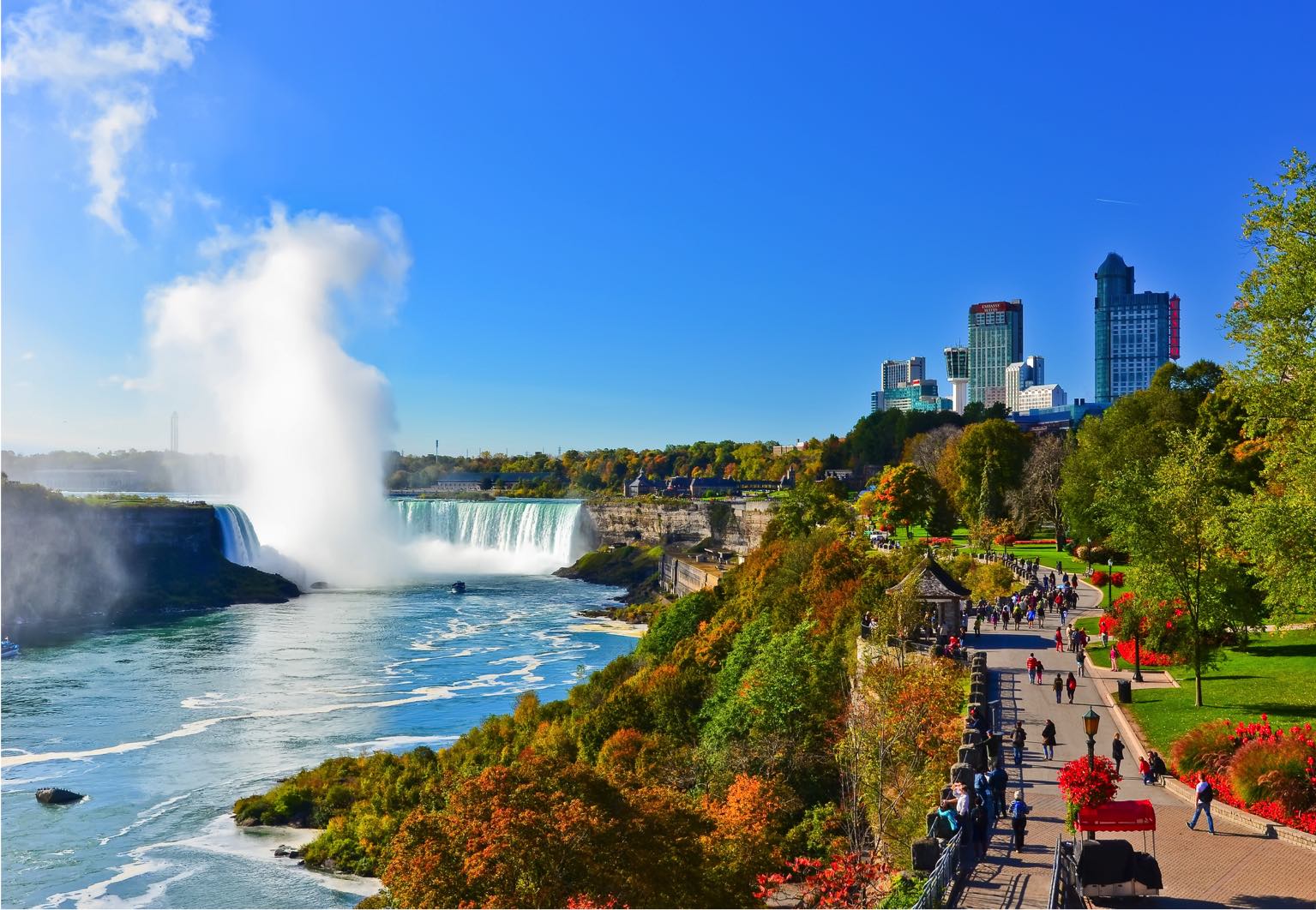 Promenade chute du niagara