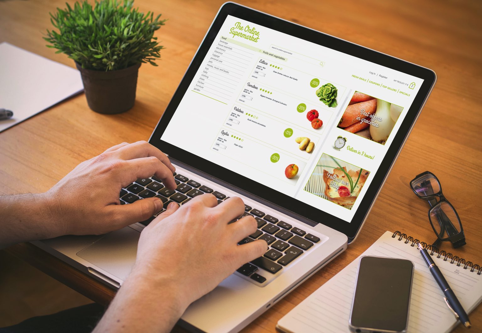 Les avantages de commander sur une épicerie en ligne