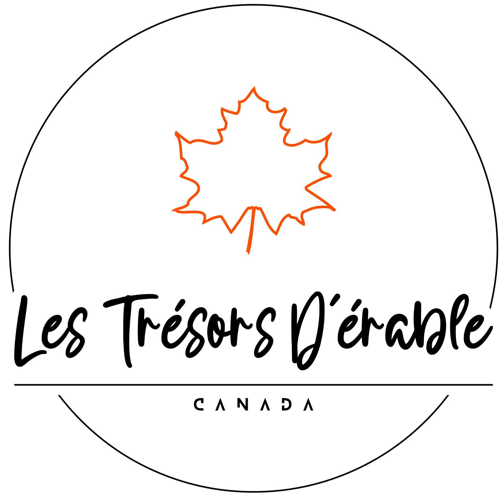 Logo les trésors d'érable du canada