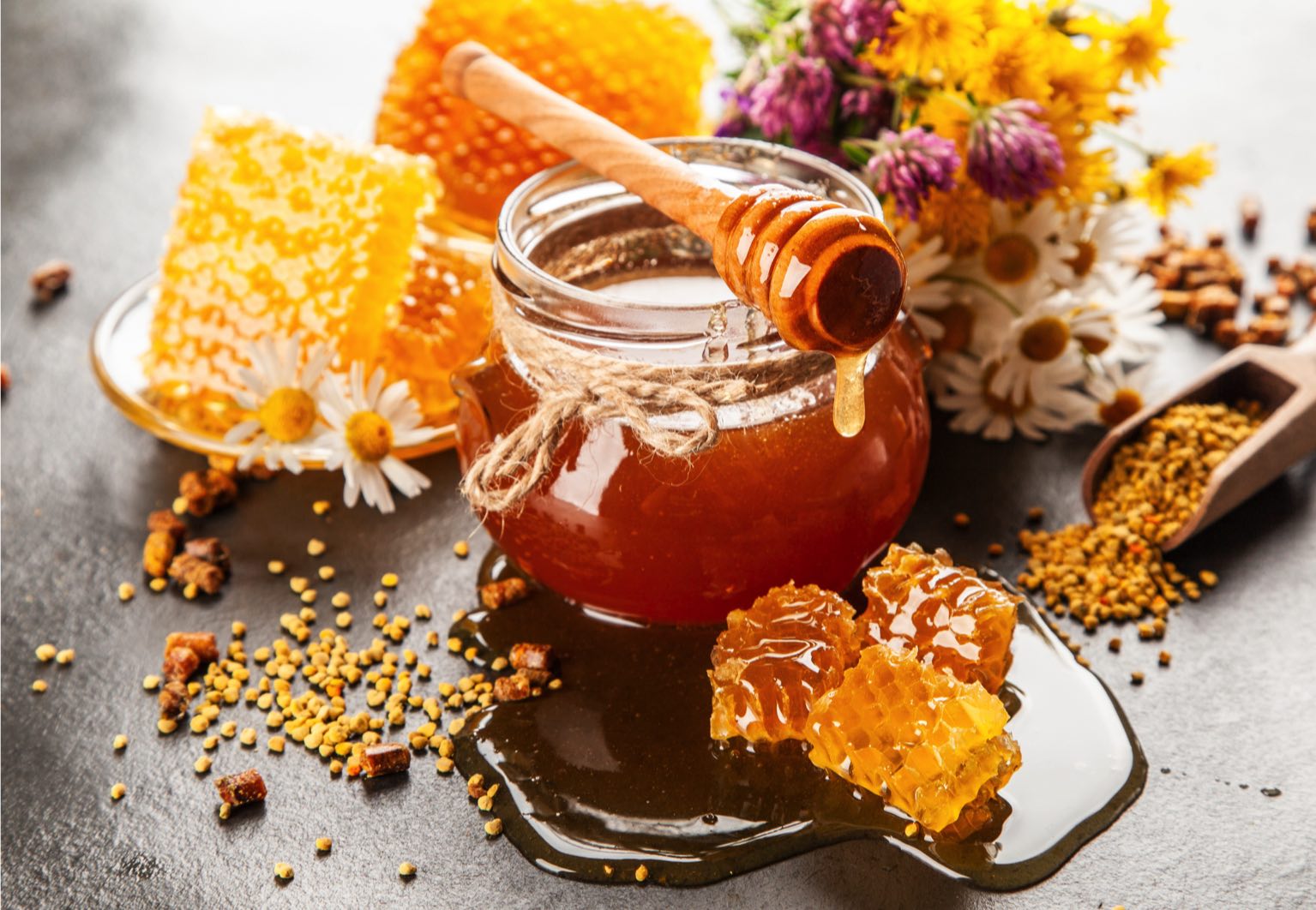 Miel et sirop d'érable