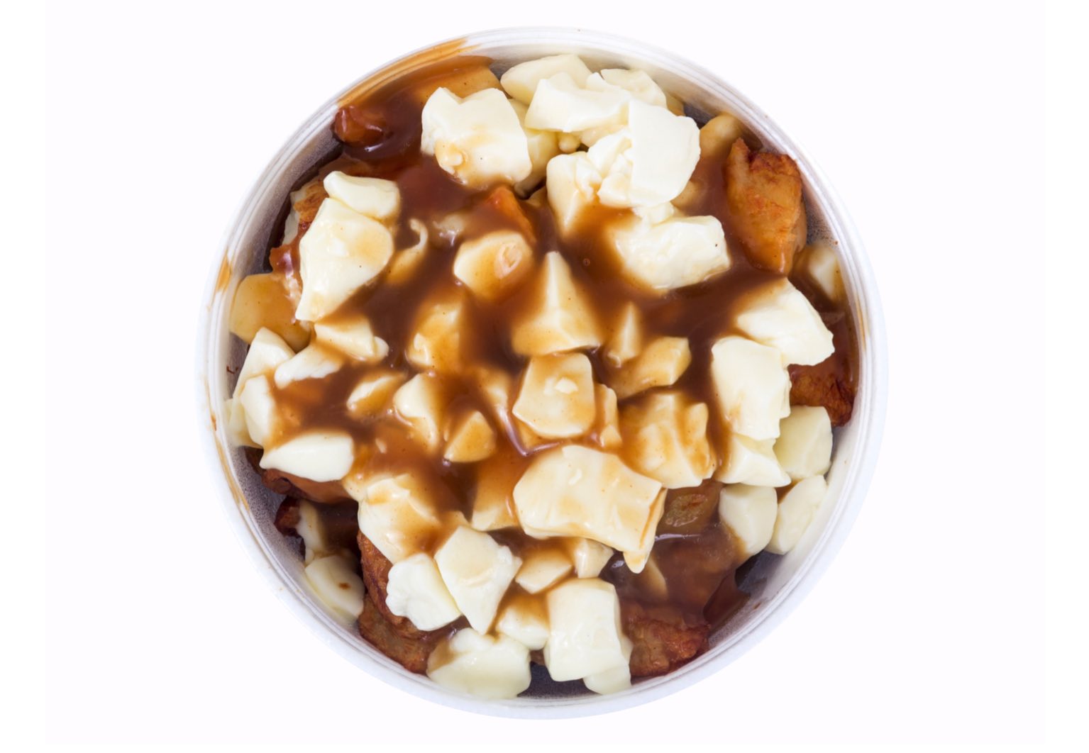 Plat de poutine du Québec