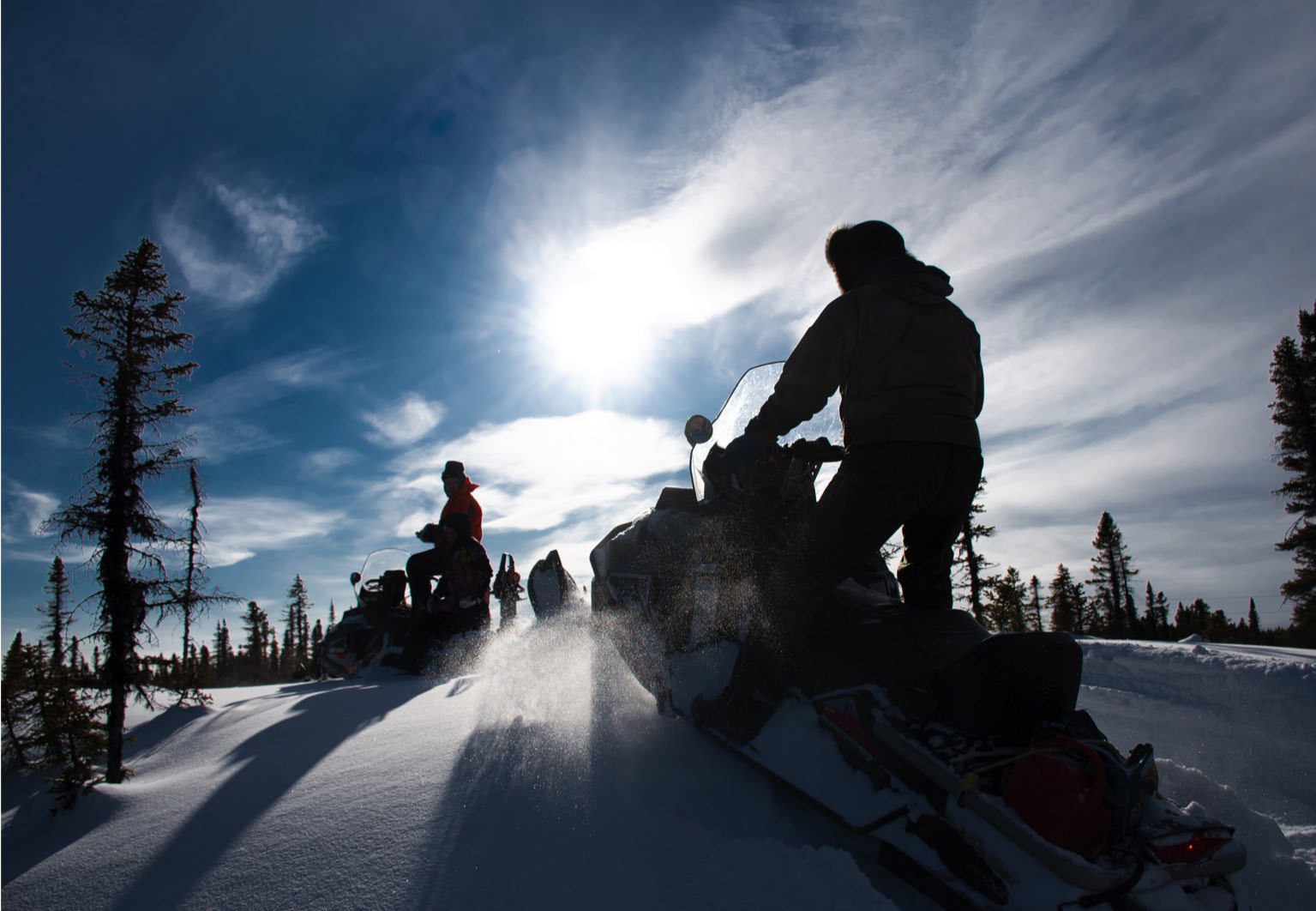 Moto neige au canada