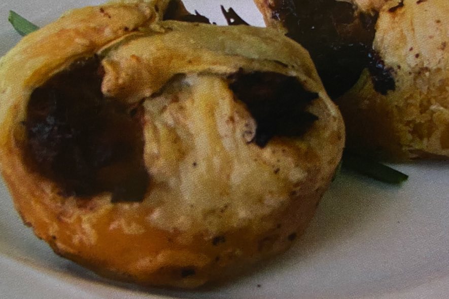 Bouchées feuilletées au canard et aux pommes Bouchées feuilletées au canard et aux pommes