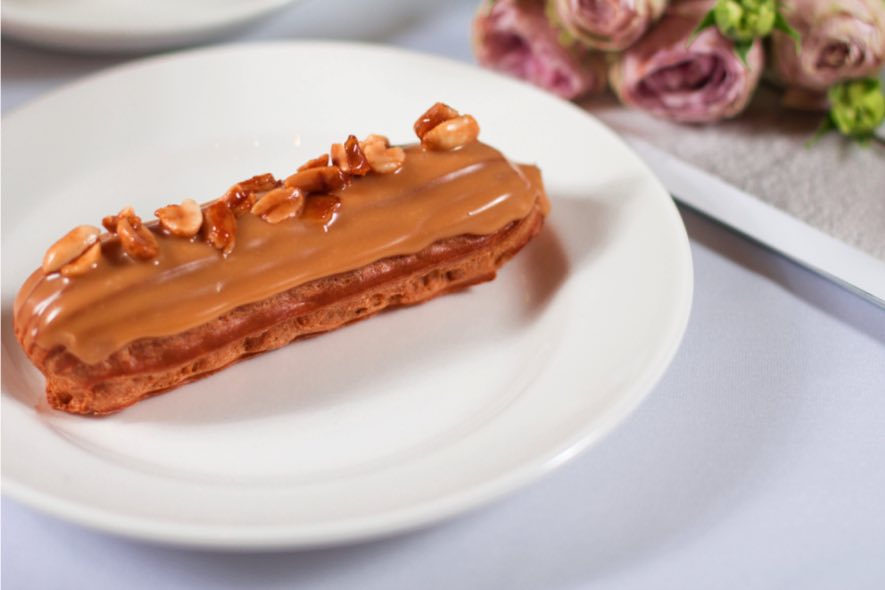 Petits éclairs au foie gras et sirop d'érable Petits éclairs au foie gras et sirop d'érable