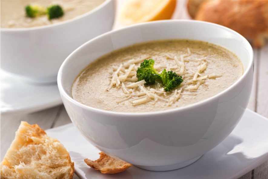 Soupe au fromage et à la bière et confit de canard Soupe au fromage et à la bière et confit de canard