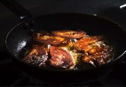 Foie gras saltato in padella con acero