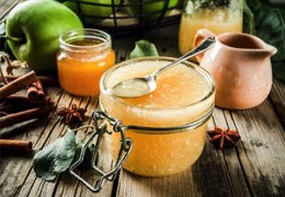 Compota de manzana y arce